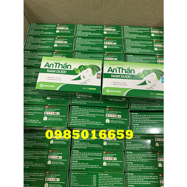 An Thần Nam Dược - Hỗ trợ giúp làm giảm stress và căng thẳng thần kinh - Chính hãng Date luôn mới nhất