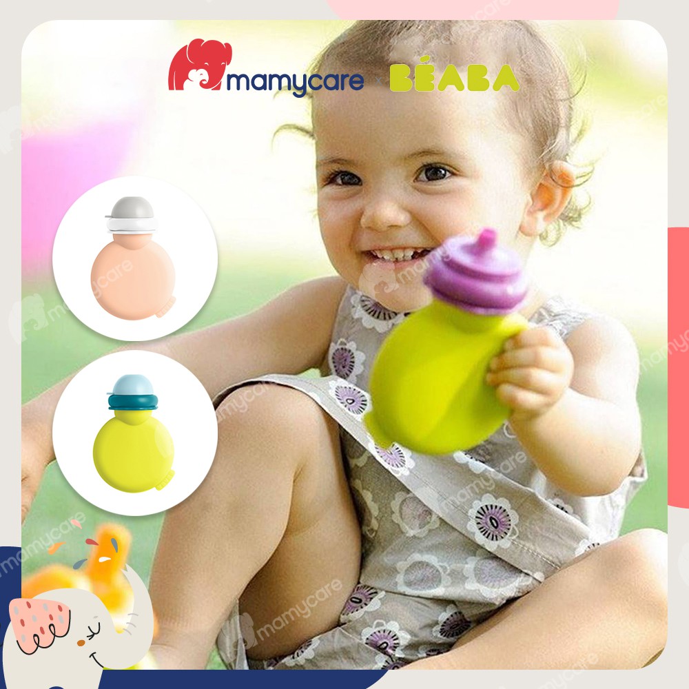 Túi nhai ăn dặm Béaba cho bé mút nghiền thức ăn, chống hóc - MAMYCARE