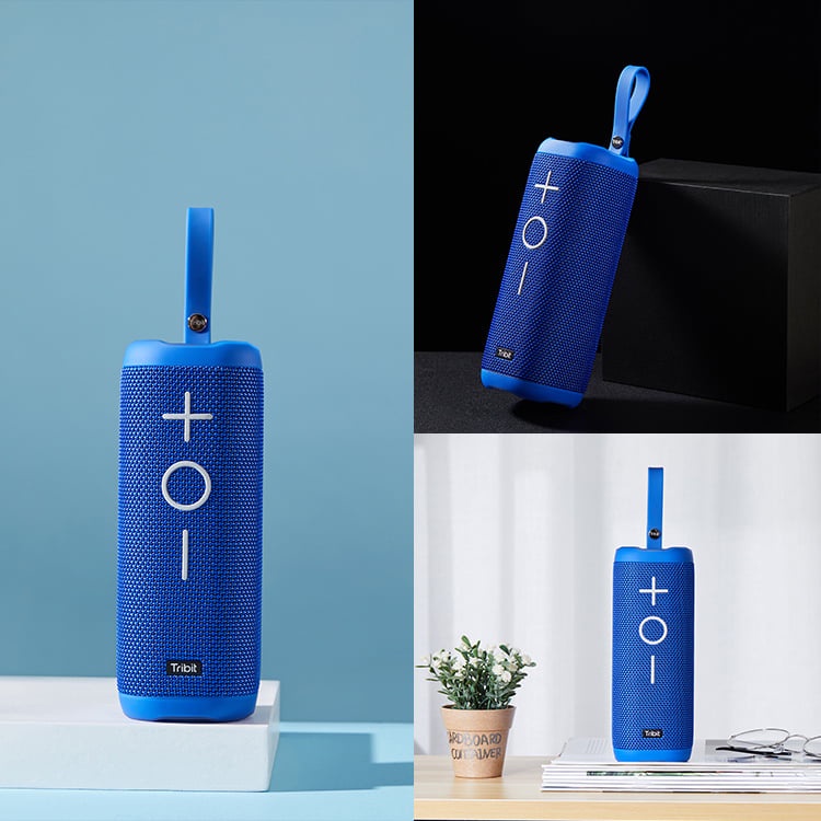 Loa di động Bluetooth Tribit StormBox | Loa Di Động 24W, Âm Thanh Vòm 360 °, Âm Trầm Mạnh Mẽ, Chống Nước IPX7