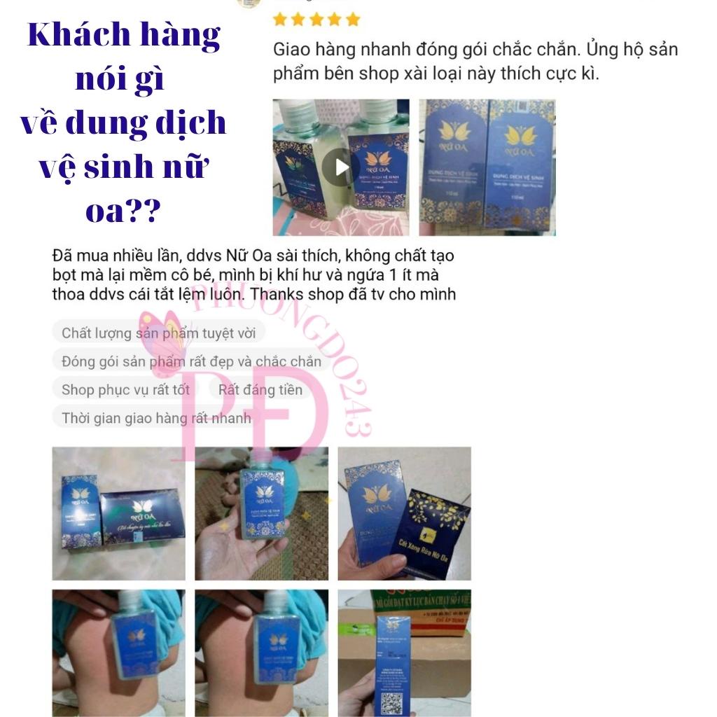 Dung Dịch Vệ Sinh NỮ OA The Mát Không Bọt Giúp Khô Thoáng Cả ngày (110ml)