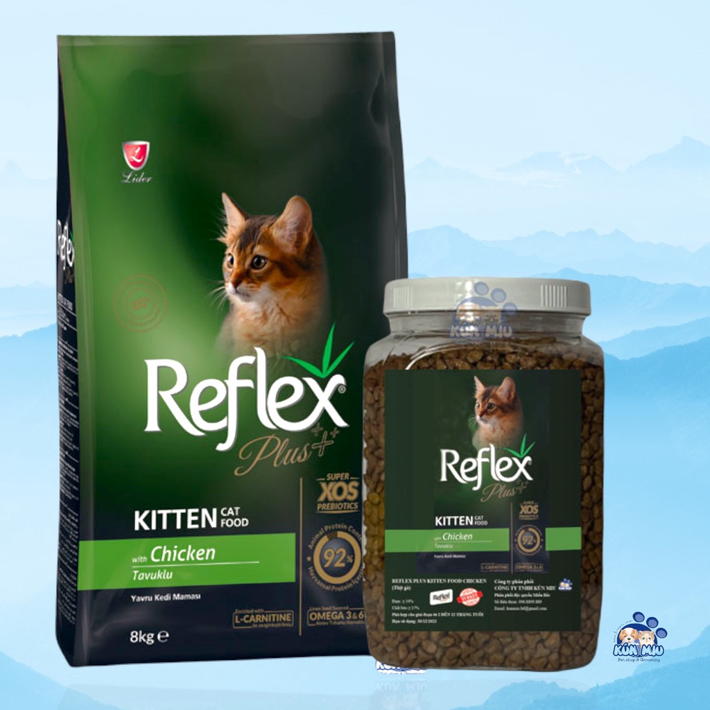 Thức ăn Thổ Nhĩ Kỳ cao cấp dành cho mèo con Reflex Plus Kitten