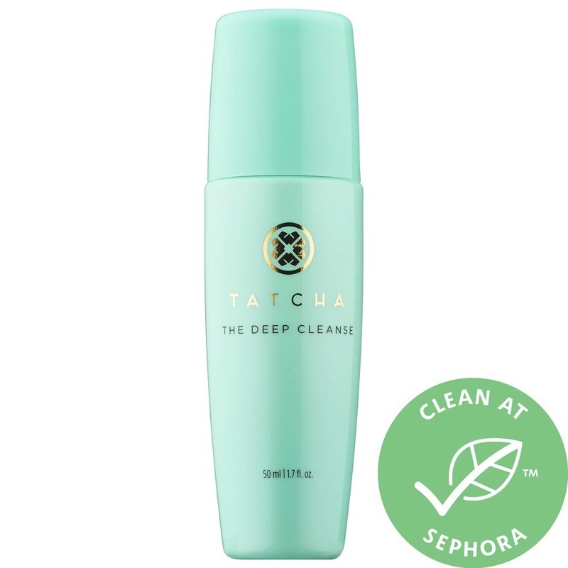 Có bill 🇺🇸 Sữa Rửa Mặt Dạng Gel Dịu Nhẹ TATCHA The Deep Cleanse Exfoliating Cleanser mini