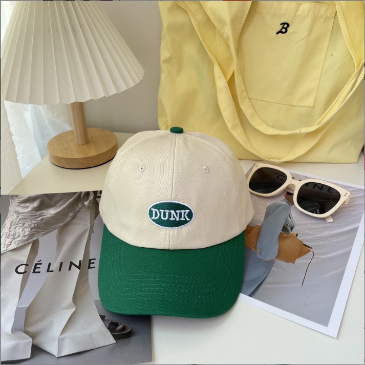 Mũ lưỡi trai Unisex chất liệu vải Kaki,nón lưỡi trai Hàn Quốc phối nhiều màu