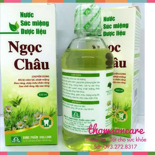 Nước súc miệng Ngọc Châu