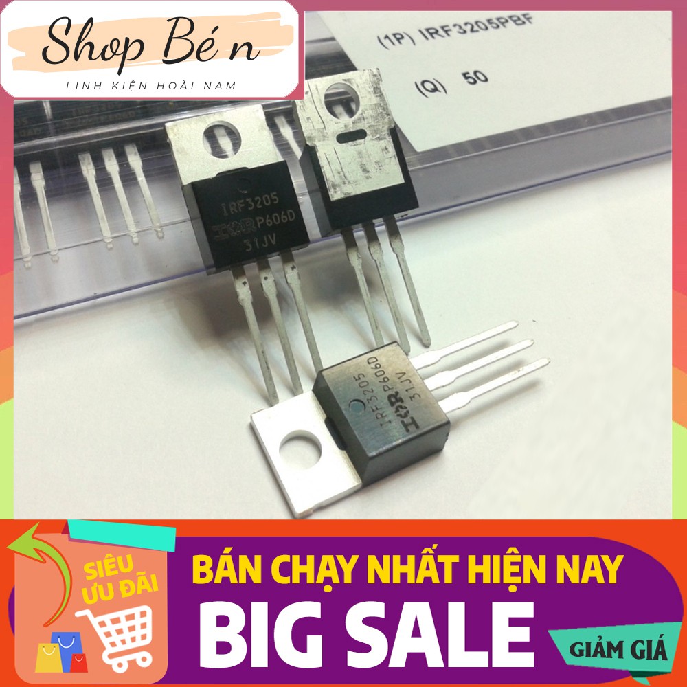 IRF3205 TO220 MOSFET N-CH 110A 55V | BigBuy360 - bigbuy360.vn