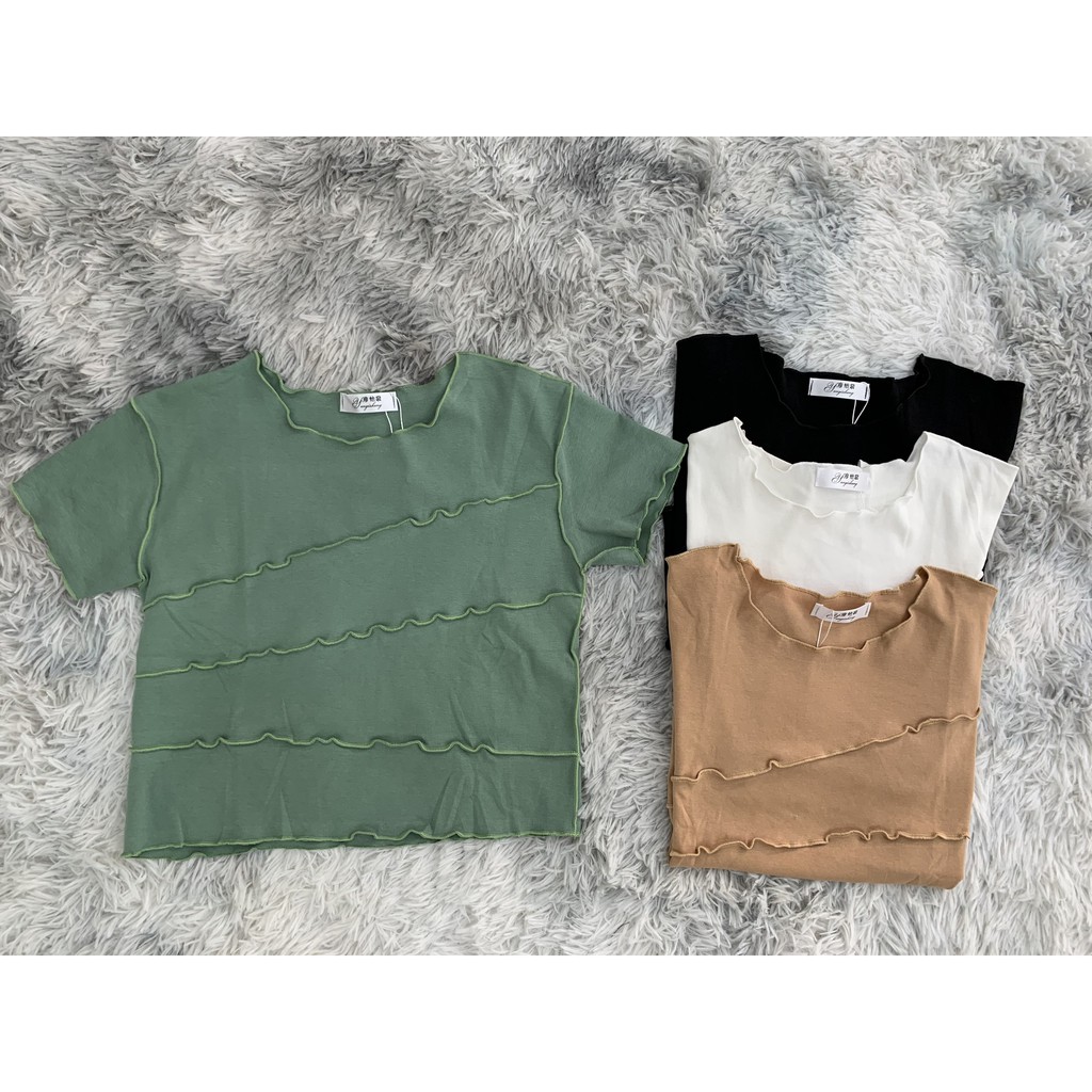 Áo Croptop - Áo Thun Croptop  Xoắn
