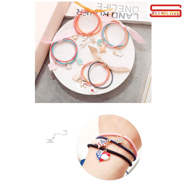 Dây buộc tóc kiểu dáng dễ thương dễ phối đồ