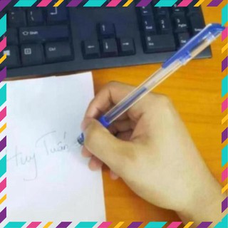 Bút bi mực nước nhiều màu có nắp đậy giá siêu rẻ 1000đ giadunghuylinh