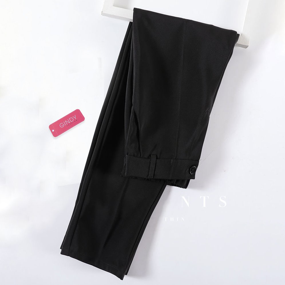 Quần baggy công sở, học sinh 1 khuy tuyết mưa dày đẹp