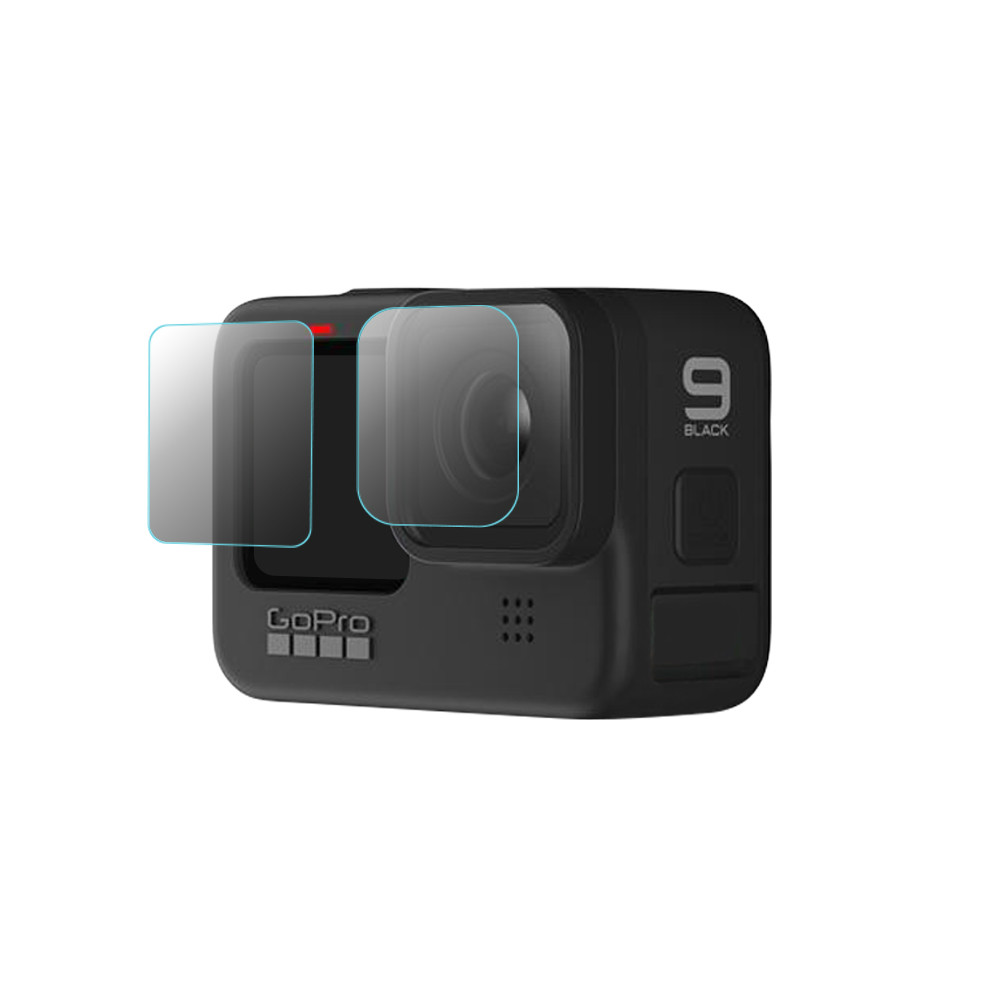 Kính cường lực 9H bảo vệ ống kính máy ảnh cho Gopro Hero 9