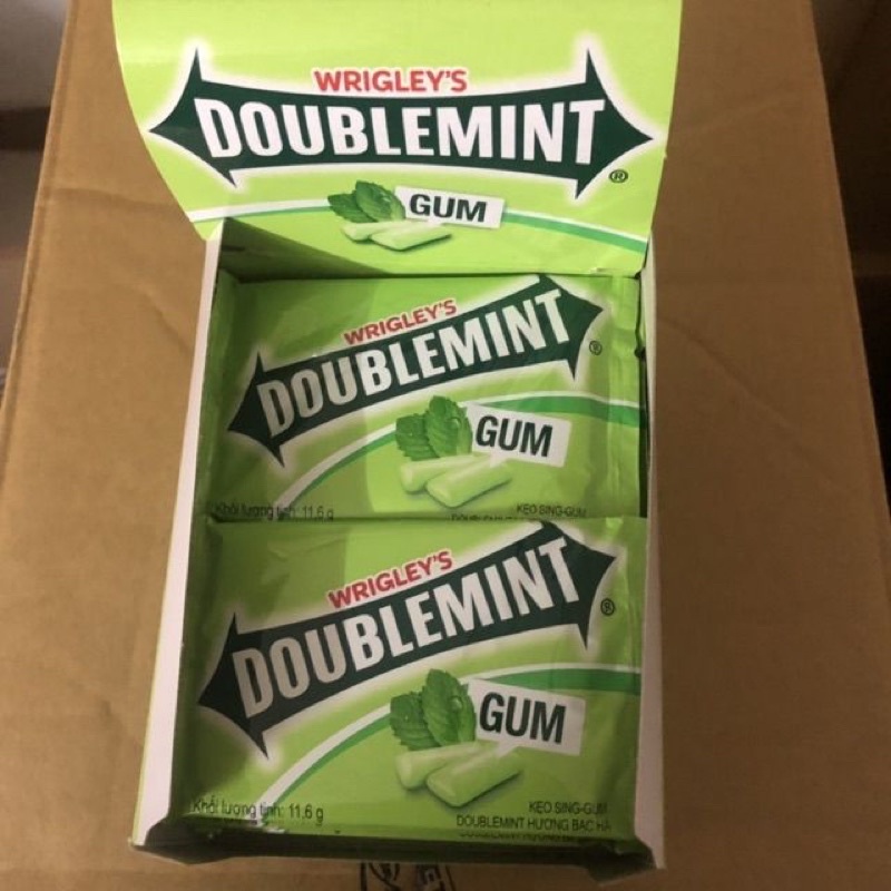 kẹo cao su Doublemint vỉ 11,6g(BC)