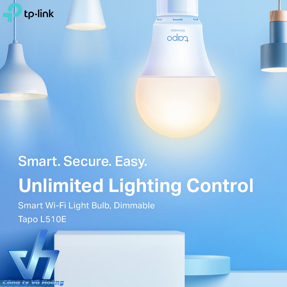 TP-Link Tapo L510E - Bóng Đèn Wi-Fi Thông Minh, Điều Chỉnh Ánh Sáng