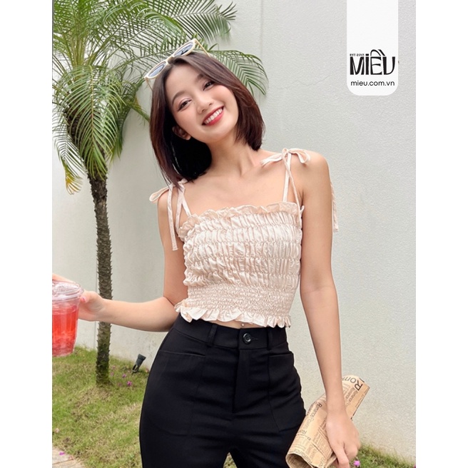 Áo croptop Baby Miều Est.2013