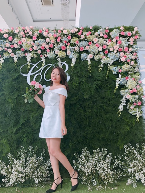 Đầm trễ vai An Lavi