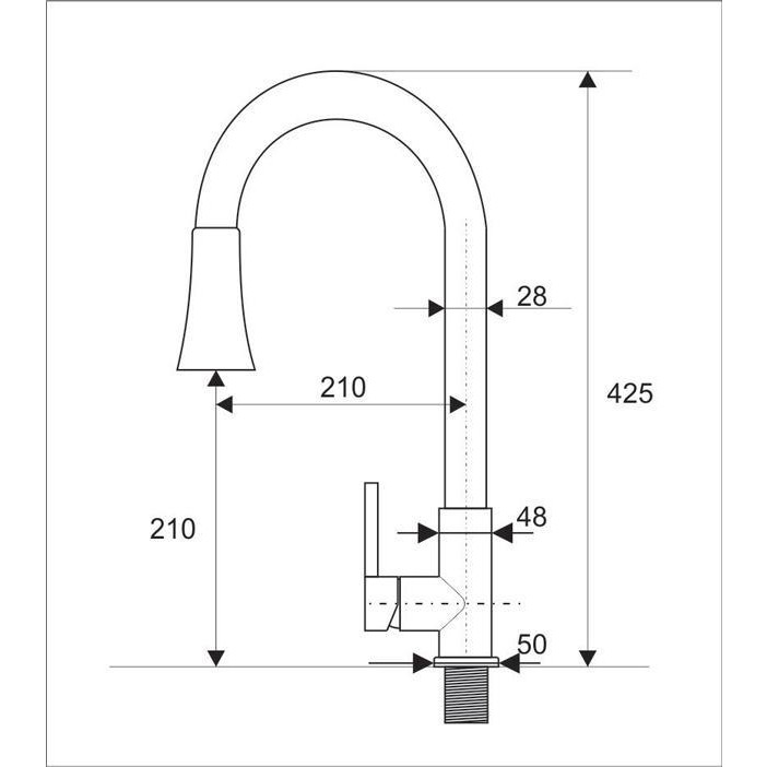 Vòi rửa bát nóng lạnh Inox 304, Vòi rút đa năng vòi nước tăng áp cao cấp (tặng dây cấp - bảo hành 12 tháng)