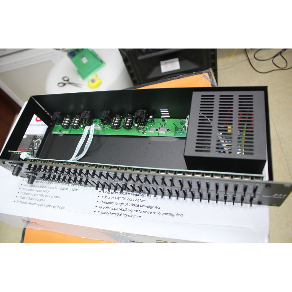 Lọc Equalizer dbx 231 – 2 tầng đơn