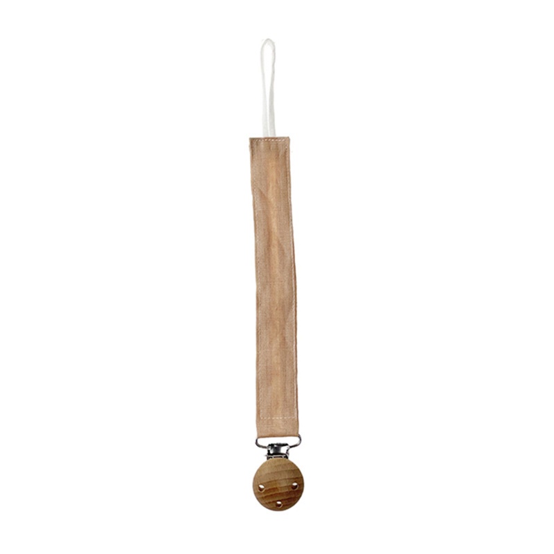 Giá Đỡ Núm Ti Giả Bằng Cotton Có Dây Treo Tiện Dụng Cho Bé Sơ Sinh
