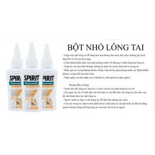 Bột nhổ lông tai cho chó mèo☺️☺️☺️
