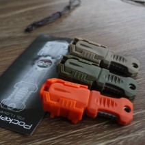 Dụng Cụ Sinh Tồn - Dao Mini Đeo Cổ - Kẹp Balo EDC