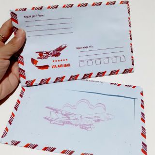 Combo 50 cái bao thư sọc (loại mỏng)