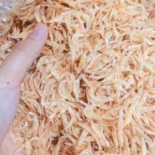 Tép khô tươi nhà làm...
