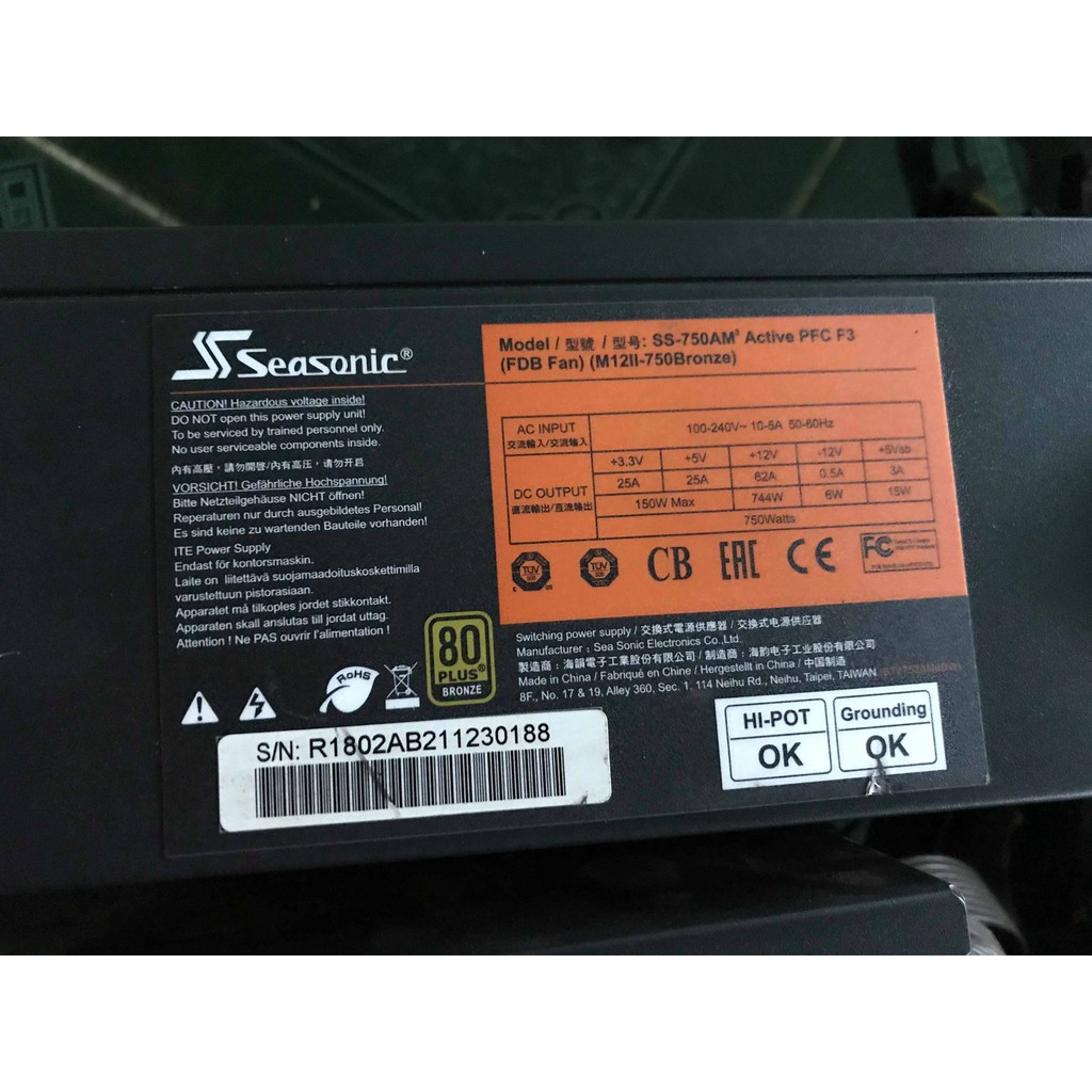 Nguồn SeaSonic 750W_M12II