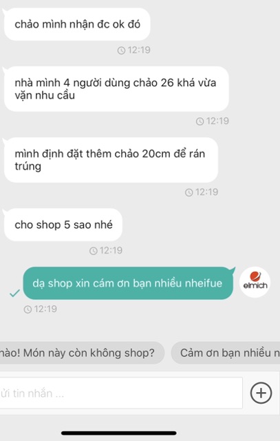 CHẢO NHÔM CHỐNG DÍNH ELMICH HARMONIA EL-3779 -20cm, EL-3780- 24cm, EL-3781- 26cm, EL-3782- 28cm