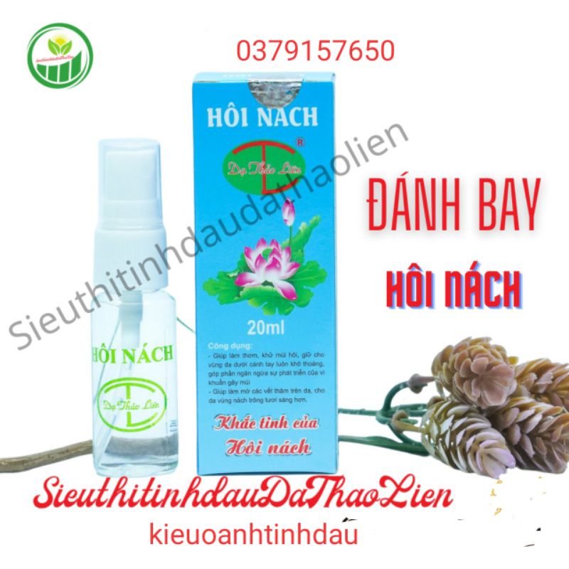 Hôi Nách Dạng Xịt Dạ Thảo Liên