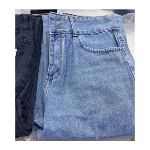 [ Kèm Ảnh Thật 100% ] QUẦN JEAN NỮ ỐNG SUÔNG TRƠN LƯNG CAO - PHONG CÁCH TRẺ TRUNG NĂNG ĐỘNG M006-TiQi Jean1988