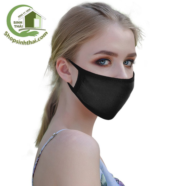 Khẩu trang màu đen Hàn Quốc
