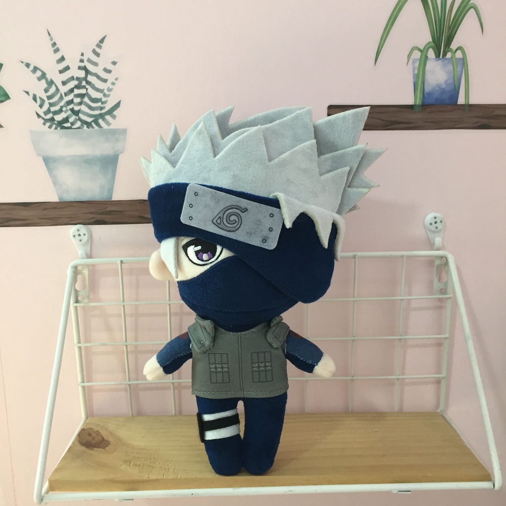 Búp bê nhồi bông hình nhân vật Hatake Kakashi Uchiha Itachi đáng yêu