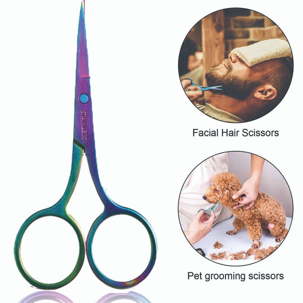 Kéo cắt tỉa làm đẹp đa năng bằng thép không gỉ mũi nhọn nhỏ gọn tiện lợi