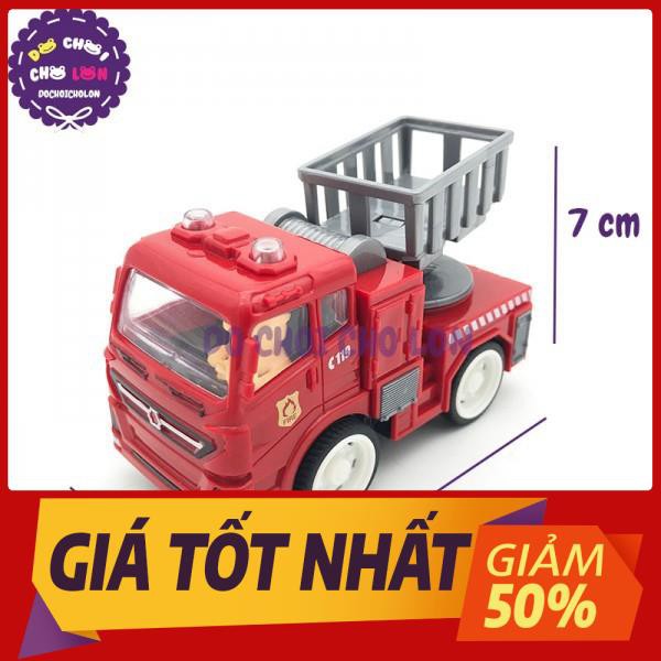 MÔ HÌNH XE CỨU HỎA CHẠY ĐÀ (TRỚN) NHẬP KHẨU (Giá sỉ)