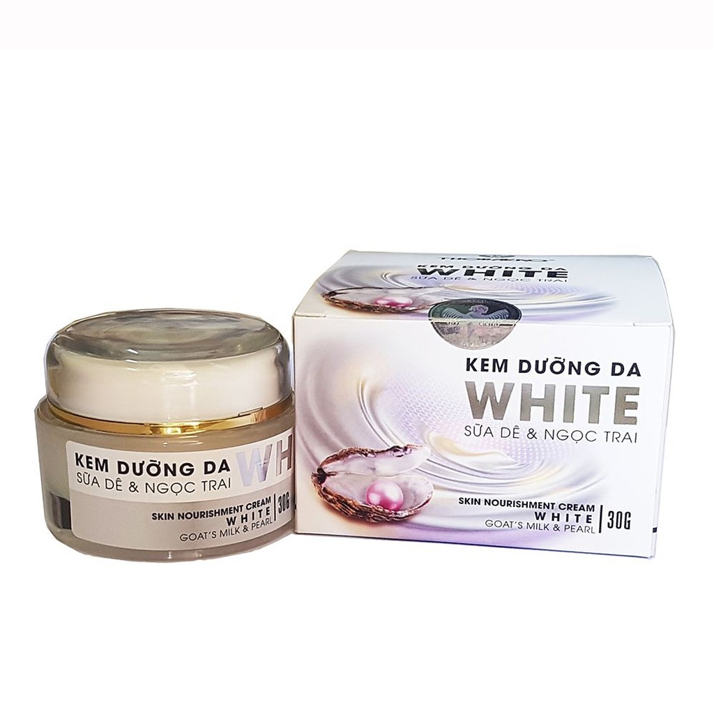 Kem dưỡng da white sữa dê và ngọc trai Thorakao 30g