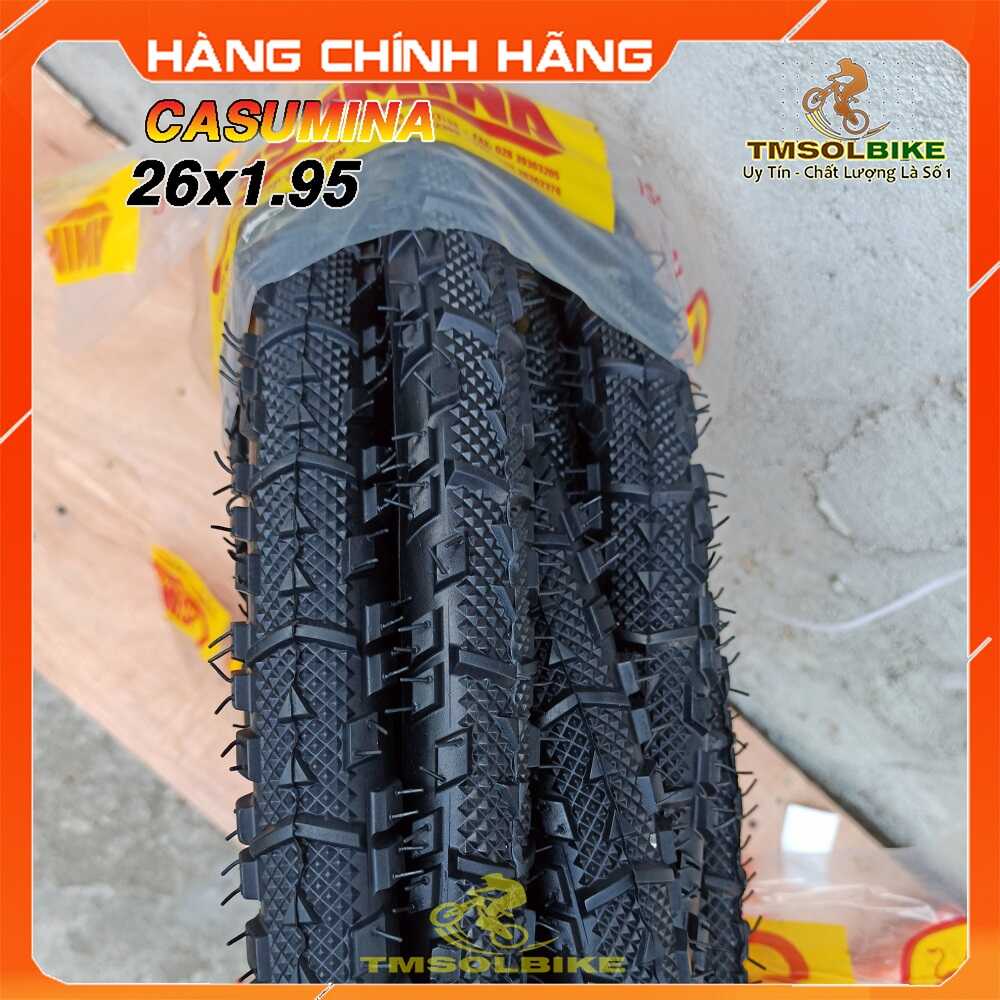 Vỏ Xe Đạp Địa Hình 26x1.95 (50-559) , Lốp Xe Đạp CASUMINA 26x1.95 , Săm Vỏ Ruột Lốp Xe Đạp 26x1.95