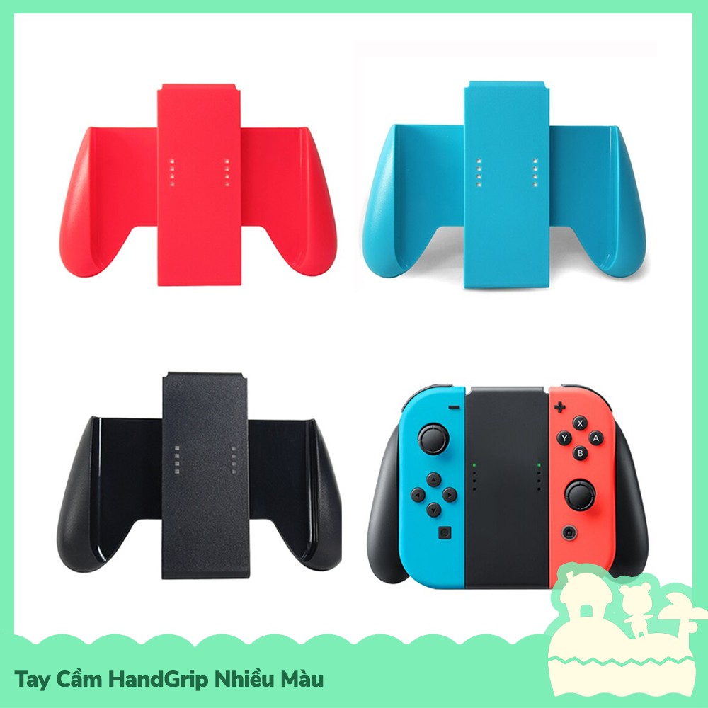 [Sẵn VN - Nowshsip] Phụ Kiện Tay Cầm Hand Grip Joycon Nhiều Màu Cho Nintendo Switch NS | BigBuy360 - bigbuy360.vn