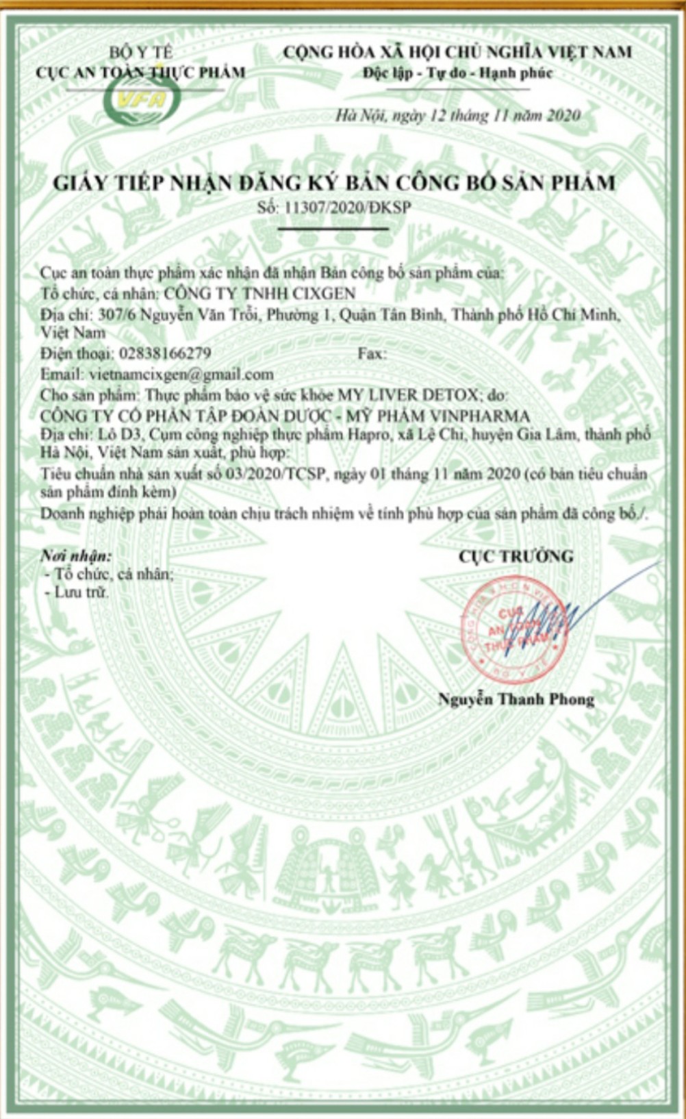 Thực Phẩm Bảo Vệ Sức Khỏe MY LIVER DETOX Giải Độc Gan | BigBuy360 - bigbuy360.vn