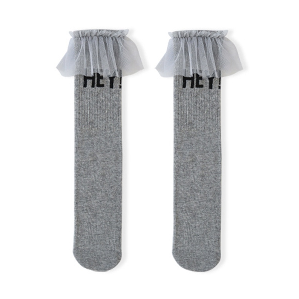 Trẻ mới biết đi Vớ bông cho trẻ sơ sinh Lưới xù đồng phục Vớ trẻ em gái