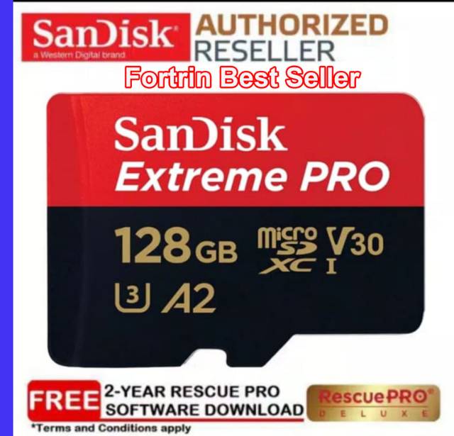 Thẻ Nhớ Sandisk Extreme Pro 128gb