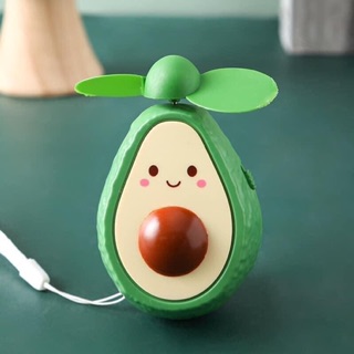 Quạt mini cầm tay quả bơ