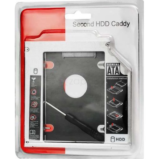 Caddy Bay HDD SSD SATA 3 dày 9.5mm/ 12.7mm