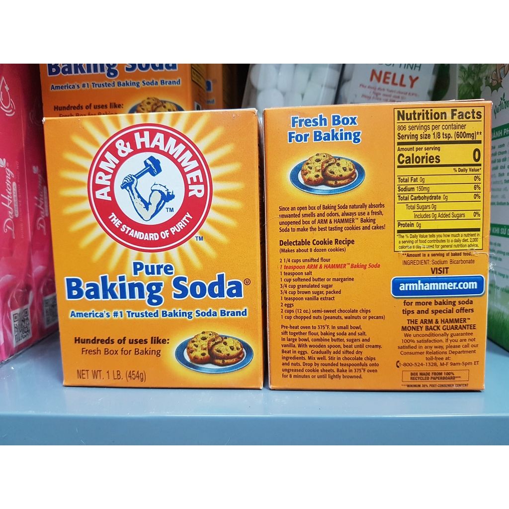 Bột Baking Soda Đa Năng Giúp Khử Mùi,Diệt Khuẩn,Tẩy Trắng Răng