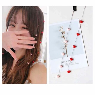 (New) Dây tim cài tóc Hàn Quốc