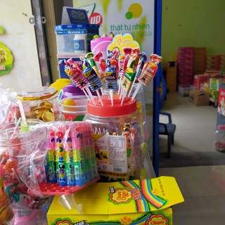 Kẹo mút sữa trái cây Jida