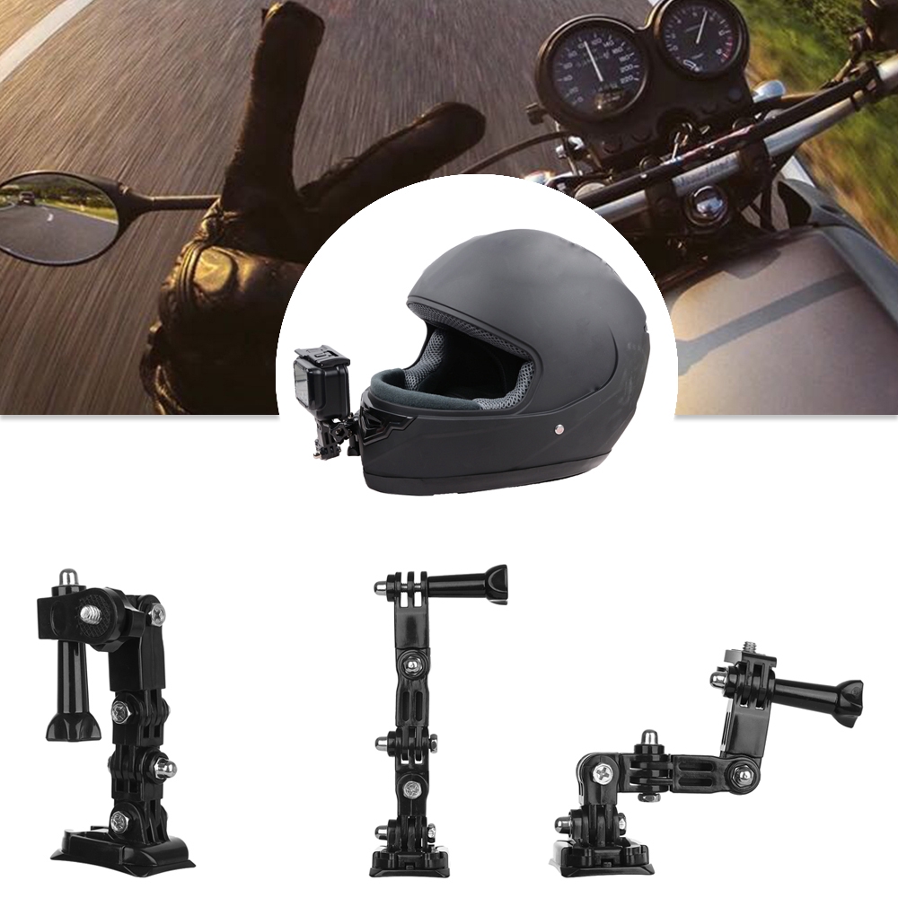 1 Bộ Khung Gắn Camera Hành Trình Gopro Hero 7 6 5 4 Cho Mũ Bảo Hiểm