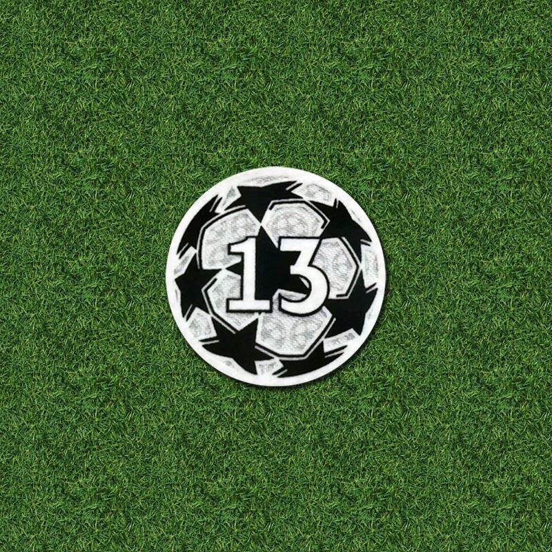 Huy Hiệu Hình Quả Bóng Đá La Liga Serie A French Bundesliga patch333 2021 / 22