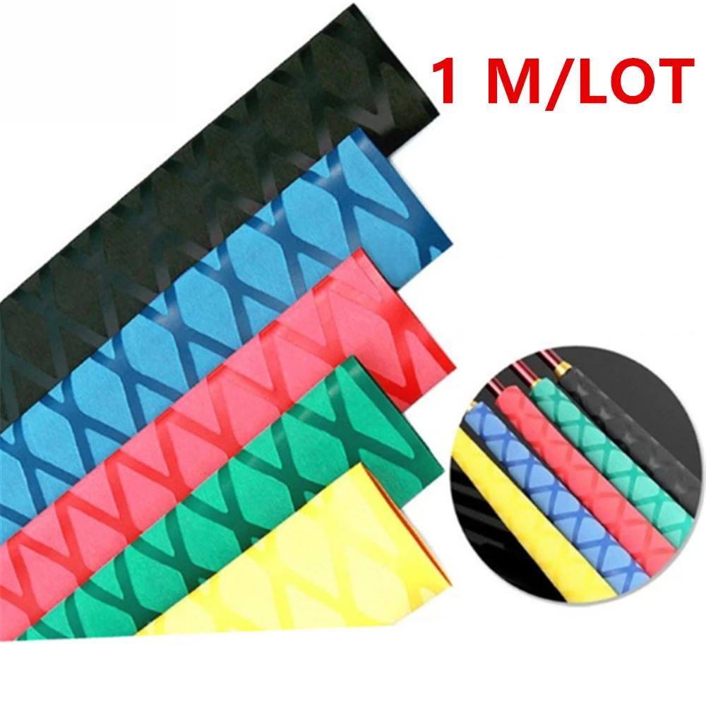 Ống Bọc Co Nhiệt Chống Trượt 1M 5 Màu Tùy Chọn Cho Vợt Cầu Lông