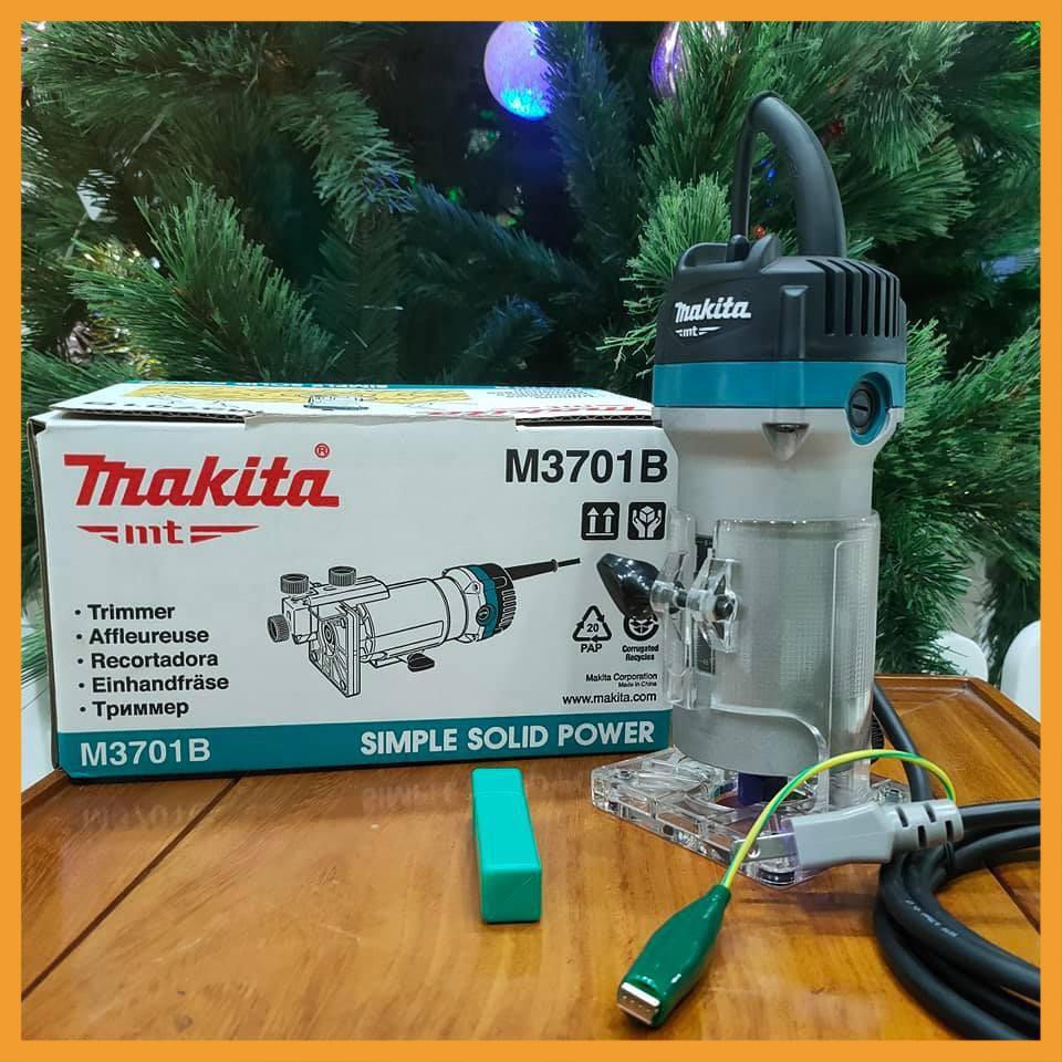 Máy Soi MAKITA MT M3701B 530W - Máy Soi Gỗ Đánh Cạnh 530W được dùng để soi cạnh viền, mài góc, cắt xén ...