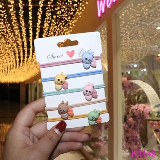 Set 5 dây cột tóc, buộc tóc chú ong dễ thương Orin K1149