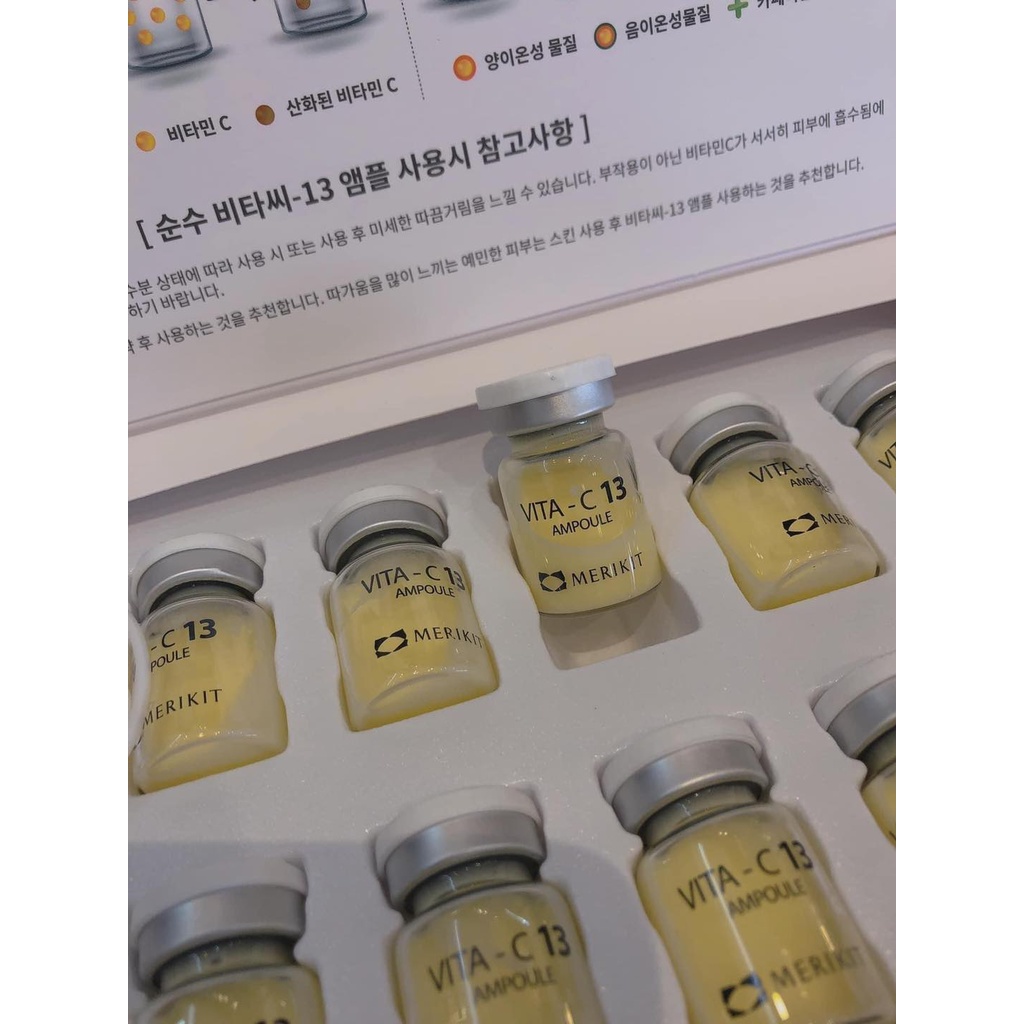 Tinh chất dưỡng trắng MERIKIT VITA - C 13